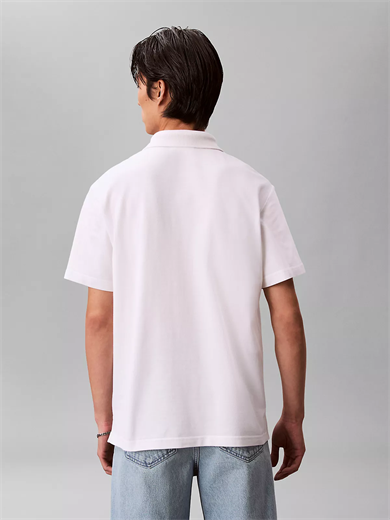 Calvin Klein Erkek Bisiklet Yaka Kısa Kol Pamuklu Düz Model Beyaz T-Shirt LV04RF209G-YAF