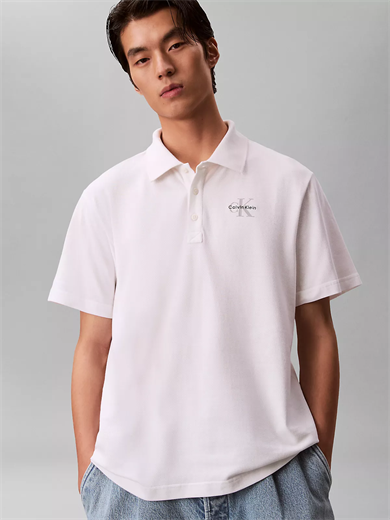Calvin Klein Erkek Bisiklet Yaka Kısa Kol Pamuklu Düz Model Beyaz T-Shirt LV04RF209G-YAF