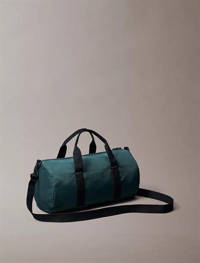 Calvin Klein Erkek Çıkarılabilir Uzun Askılı Fermuarlı CK Logolu Yeşil Omuz Çantası LV04D3115G-60S