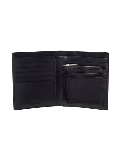 Calvin Klein Erkek CK Logo Desenli Siyah Cüzdan LV04D1207G-UB1