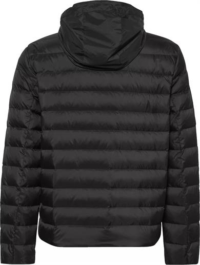 Calvin Klein Erkek Fermuarlı Dik Yaka Kapitoneli Cep Detaylı Siyah Mont LV04RC511G-UB1