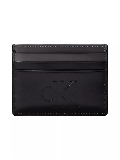 Calvin Klein Erkek Kartlık Bölmeli Deri Siyah Cüzdan LV04D1154G-UB1