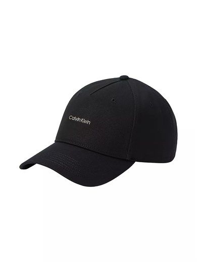 Calvin Klein Erkek Logolu Ayarlanabilir Spor Tasarım Siyah Şapka LV04D5080G-UB1