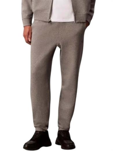 Calvin Klein Erkek Rahat Kalıp Beli ve Paçası Lastikli %100 Pamuklu Gri Eşofman Altı LV04RD241G-P7E