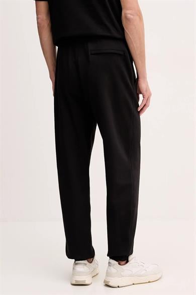 Calvin Klein Erkek Regular Fit Beli ve Paçası Lastikli %100 Pamuklu Siyah Eşofman Altı LV04RE256G-UB1