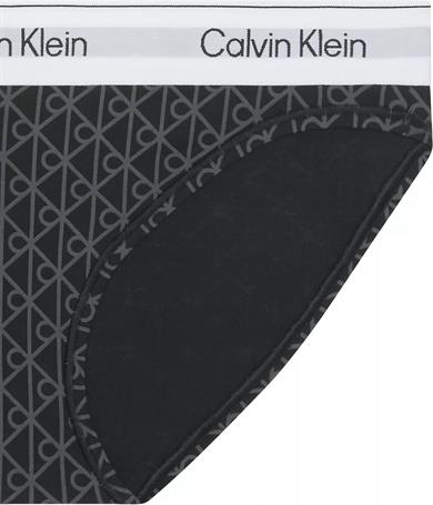 Calvin Klein Kadın Calvin Yazı Detay Slim Fit Dokuma Siyah Bikini Altı LV00QF8520-2RG