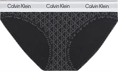Calvin Klein Kadın Calvin Yazı Detay Slim Fit Dokuma Siyah Bikini Altı LV00QF8520-2RG
