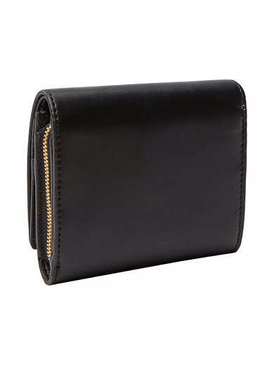 Calvin Klein Kadın CK Logolu Çoklu Kart Bölmeli Siyah Cüzdan LV04F1156G-UB1