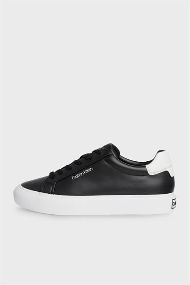 Calvin Klein Kadın Marka Logolu Bağcıklı Kaydırmaz Tabanlı Günlük 0GN Sneaker HW0HW02037-0GN