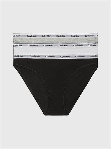 Calvin Klein Kadın Marka Logolu Rahat Kesim Çok Renkli Külot 000QD5207E-MPI