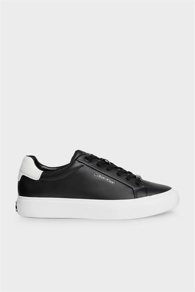 Calvin Klein Kadın Marka Logolu Bağcıklı Kaydırmaz Tabanlı Günlük 0GN Sneaker HW0HW02037-0GN