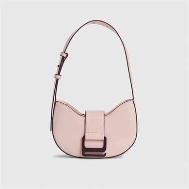Calvin Klein Kadın Marka Logolu Ayarlanabilir Omuz Askılı Pembe Omuz Çantası K60K611474-TFT