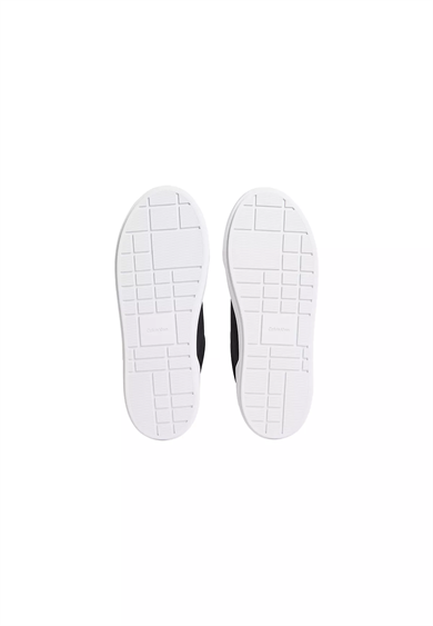 Calvin Klein Kadın Platform Taban CK Logolu Siyah Sneaker HW0HW02989-BEH