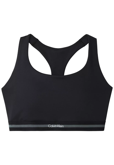 Calvin Klein Kadın Slim Fit Esnek Kumaş Düz Model Siyah Sporcu Sütyeni LVGWS6K349-UB1