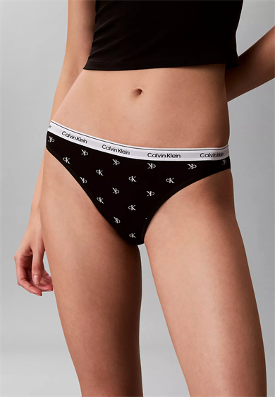 Calvin Klein Kadın Slim Fit  Bel Lastikli Calvin Klein Yazılı Pembe Bikini Altı 000QD5208E-3IX