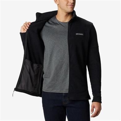 Columbia Erkek Dokuma Kumaş Dik Yaka Fermuarlı Siyah Sweatshirt 1907753-010