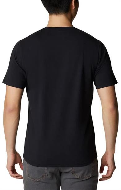 Columbia Erkek Pamuklu Marka Logolu Yazlık Günlük Kullanım Siyah T-Shirt 1931161-010