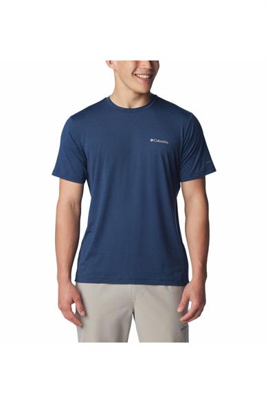 Columbia Erkek Pamuklu Marka Logolu Yazlık Günlük Kullanım Lacivert T-Shirt 2074581-464