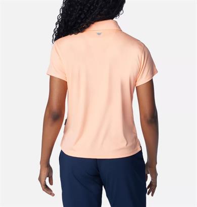 Columbia Kadın Polo Yaka Kısa Kollu Pamuklu Günlük Pembe Polo Yaka T-Shirt 2070251-807