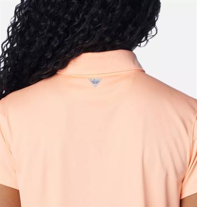 Columbia Kadın Polo Yaka Kısa Kollu Pamuklu Günlük Pembe Polo Yaka T-Shirt 2070251-807