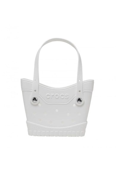 Crocs Crocs Unısex Logo Detaylı EVA Dış Yüzeyli Beyaz Omuz Çantası CZFB0001-WHITE