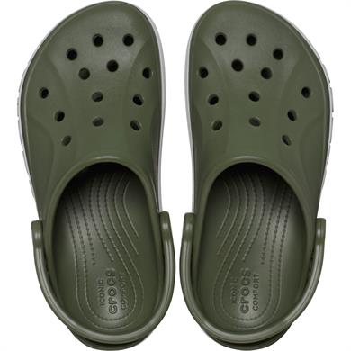 Crocs UNISEX Marka Logolu Rahat Taban Yeşil Terlik 205089-3TQ