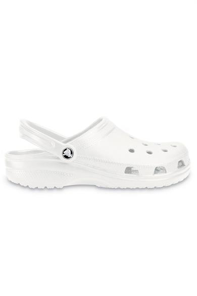Crocs UNISEX Marka Logolu Rahat Taban Beyaz Terlik 10001-100