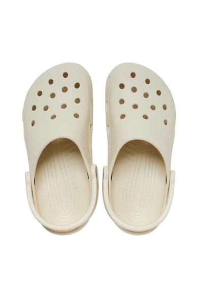 Crocs UNISEX Marka Logolu Rahat Taban Krem Terlik 10001-2Y2