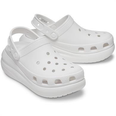 Crocs Unısex Marka Logolu Rahat Günlük Kullanım Beyaz Terlik 207521-100