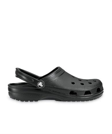 Crocs UNISEX Marka Logolu Rahat Taban Siyah Terlik 10001-001