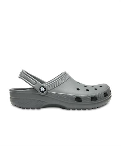 Crocs Unısex Marka Logolu Rahat Günlük Kullanım Gri Terlik 10001-0DA