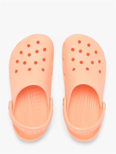Crocs Unısex Marka Logolu Rahat Günlük Kullanım Turuncu Terlik 10001-86A