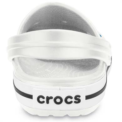 Crocs UNISEX Renkli Logo Detaylı Günlük Beyaz Terlik 11016-100