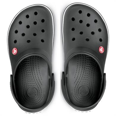 Crocs UNISEX Renkli Logo Detaylı Günlük Siyah Terlik 11016-001