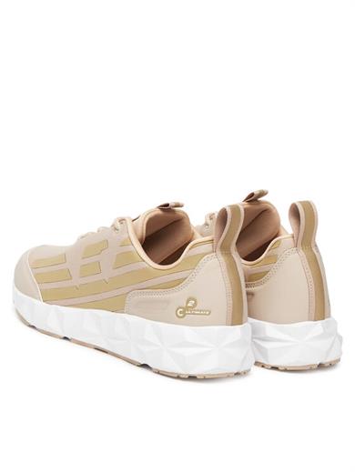 Ea7 Erkek Hafif Yüksek Taban Kartal Logolu Bej Sneaker X8X217 XK433-M1136