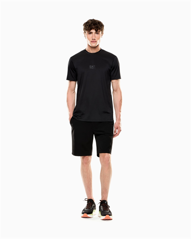 Ea7 Erkek Slim Fit Teknik Kumaşlı Siyah Şort 7M000194 AF14589-UC001