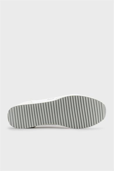 Ea7 Unısex Fileli Şerit Logolu Bağıcıklı Beyaz Sneaker X8X027 XK050-00175