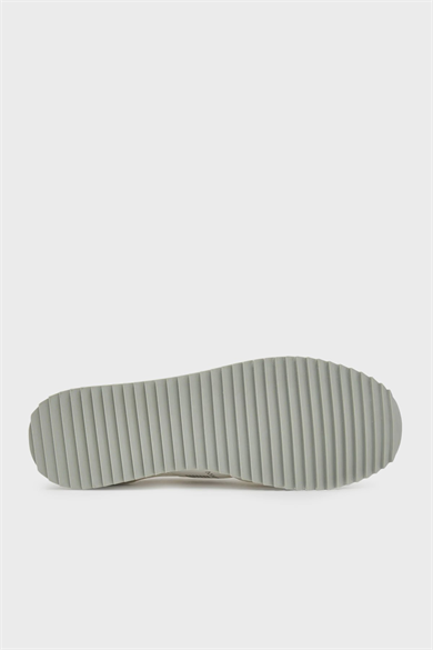 Ea7 Unısex Nefes Alabilen File Detaylı Rahat Taban Kartal Logo Motifli Beyaz-Gümüş Sneaker 7X000334 AF18610-MZ024