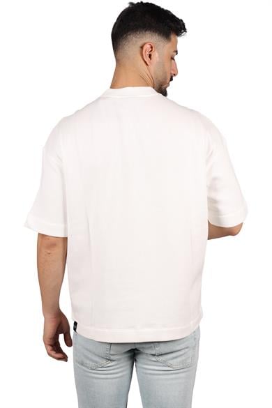 Emporıo Armani Erkek %100 Pamuklu Logolu Kısa Kollu Beyaz T-Shirt 3R1TBY 1JFBZ-0101