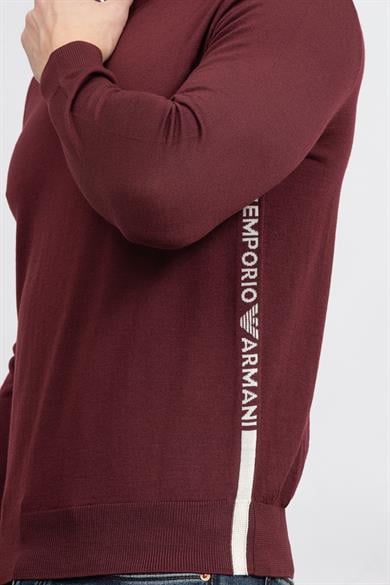 Emporıo Armani Erkek Bordo Kazak 6L1MXH 1MIVZ-0397