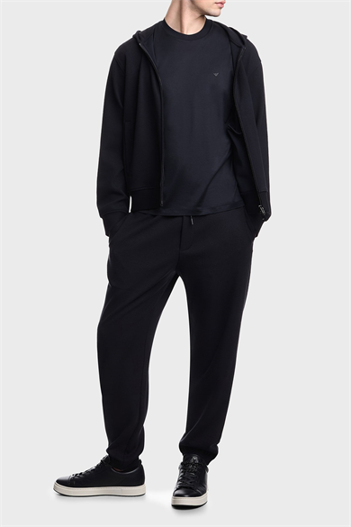 Emporıo Armani Erkek Kısa Kol Bisiklet Yaka Regular Fit Lacivert T-Shirt EM005491 AF24839-UB118