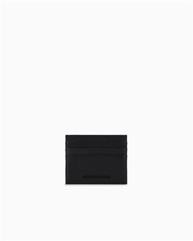Emporıo Armani Erkek Logolu İç Bölmeli Siyah Kartlık Y4R173 Y068E-80001