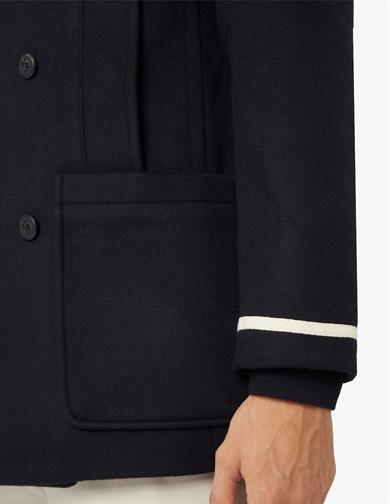 Emporio Armani Erkek Marka Logolu Uzun Kollu Rahat Lacivert Kaban 6R1B91 1NMYZ-0920