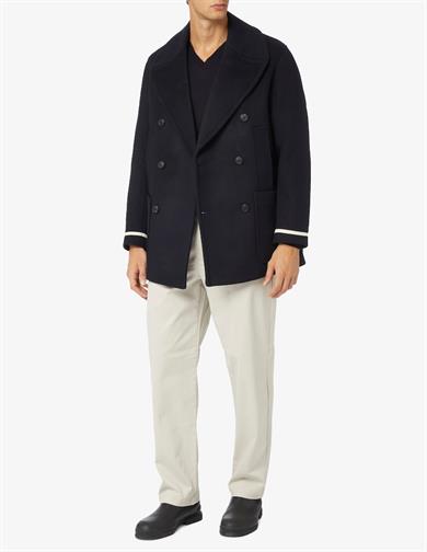 Emporio Armani Erkek Marka Logolu Uzun Kollu Rahat Lacivert Kaban 6R1B91 1NMYZ-0920