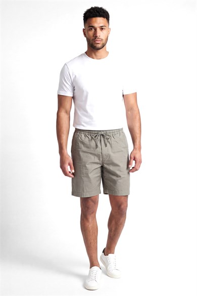 Emporıo Armani Erkek Normal Kalıp Pamuklu Bej Şort & Bermuda EM005619 AF25060-U6200