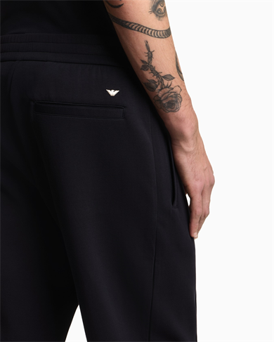 Emporıo Armani Erkek Regular Fit Pamuklu Normal Bel Düz Paça Lacivert Pantolon EM004542 AF10013-UB118