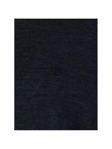 Emporıo Armani Erkek Regular Fit Yuvarlak Yakalı Kartal Logolu Uzun Kollu Gri Kazak EM002423 AF14199-F8085