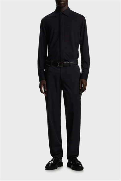 Emporıo Armani Erkek Regular Fit Normal Bel Düz Paça Lacivert Jeans EM001010 AF18502-UB118