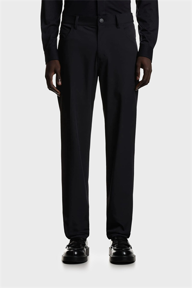 Emporıo Armani Erkek Regular Fit Normal Bel Düz Paça Lacivert Jeans EM001010 AF18502-UB118