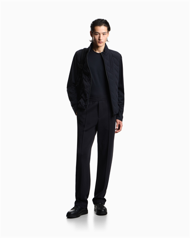 Emporıo Armani Erkek Slim Fit Bisiklet Yakalı Uzun Kollu Lacivert Sweatshirt EM004591 AF13747-UB118